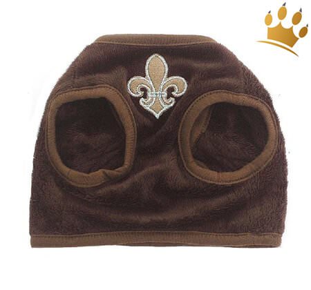 Step-In-Softgeschirr Fleur de Lis Schoko