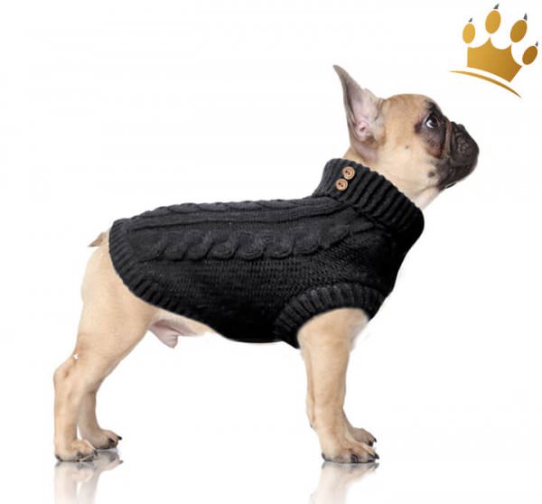 Milk & Pepper Alister Hundepullover Anthrazit