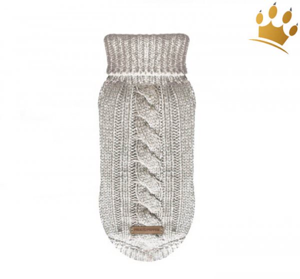 Milk & Pepper Hundepullover Irish Ecru