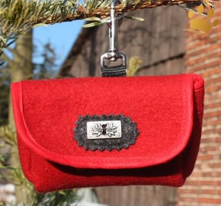 Poopbag Alpenglühen Rot