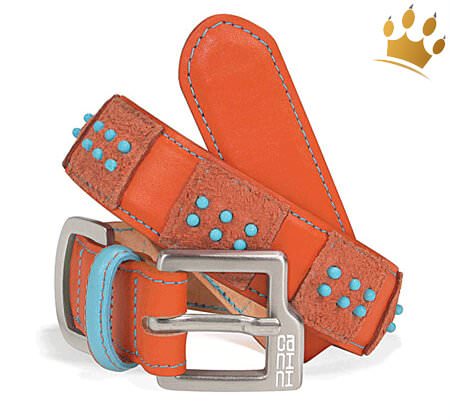 Hundehalsband Canini® Dottie Orange