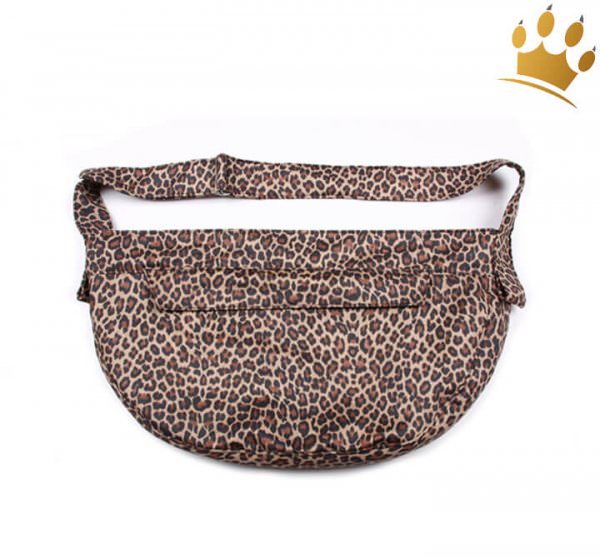Hundetasche Cuddle Faux Leopard