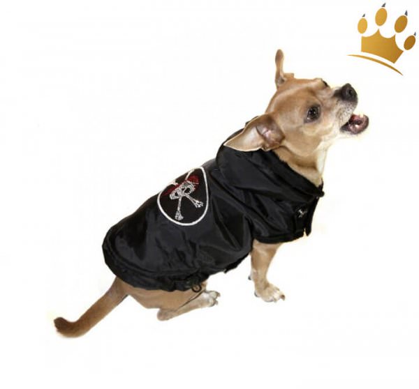 Hundemantel Pirat Detail