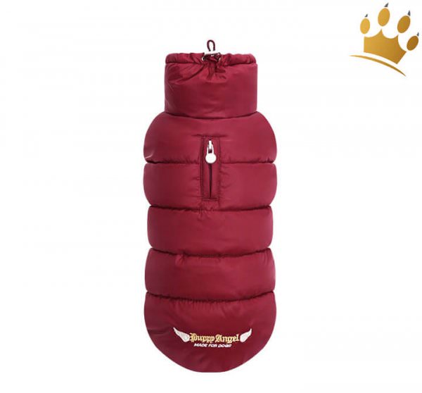 Puppyangel Hundemantel Love Faux Rotbraun