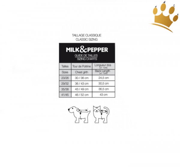 Milk & Pepper Hunde-T-Shirt Jimi