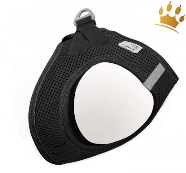 Curli© Softgeschirr Vest Air-Mesh Schwarz