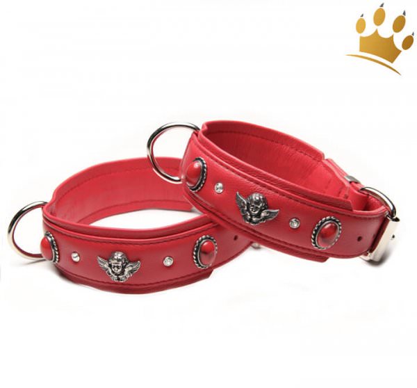 Hundehalsband Bella Angelo Fire Red