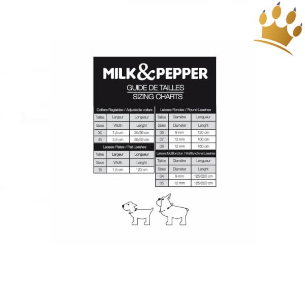 Milk & Pepper Hundehalsband KAYA Khaki