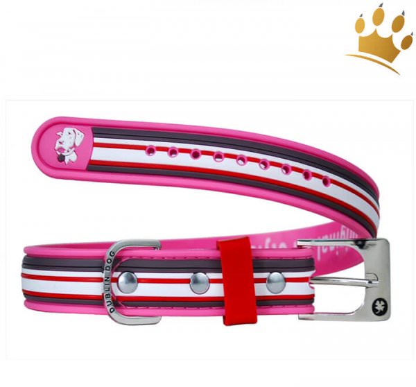 Schwimmhalsband Stripe Pink
