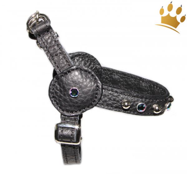 Malucchi Hundegeschirr Movie Bright Schwarz