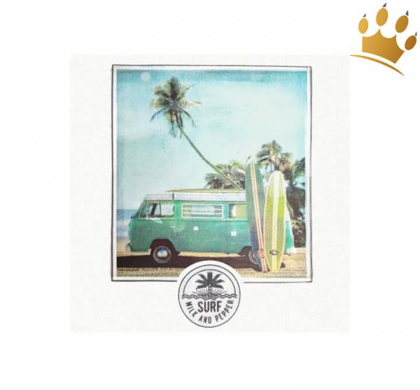 Milk & Pepper Hunde-T-Shirt Kalapana