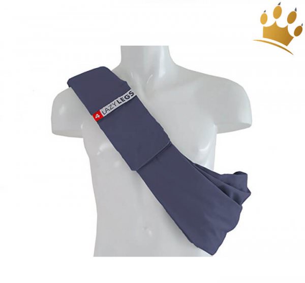 4LazyLegs Bauchtasche Navy Blau