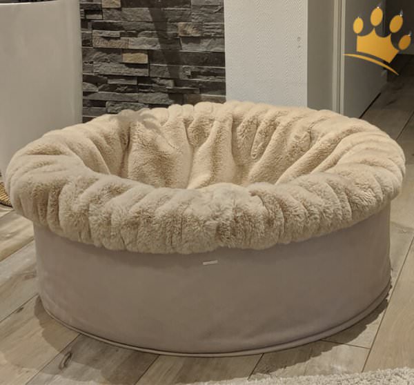 Hundebuddelnest Beige