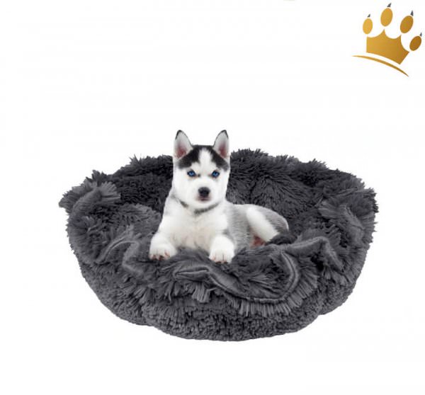Hundebett Bessie & Barnie Cuddle Pod - Wolfhound Grey