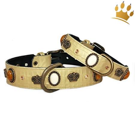 Lederhalsband Dover Castle