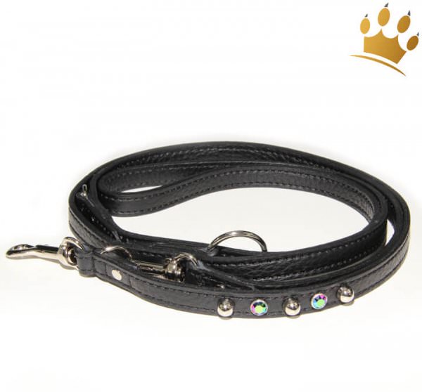 Malucchi Hundeleine Bright Schwarz