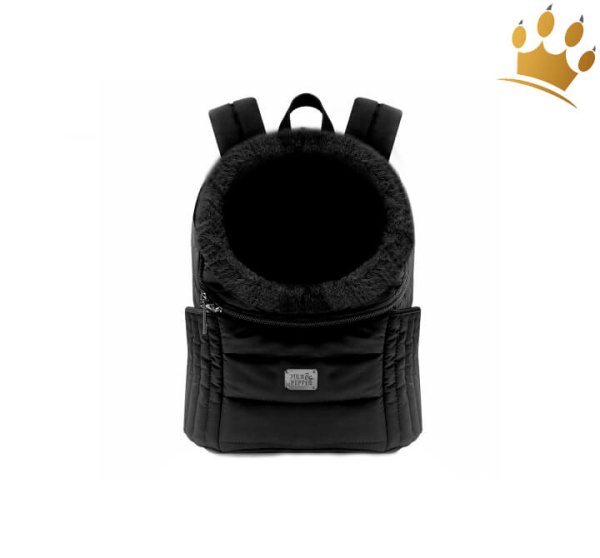 Milk & Pepper Thaïs Dog Hunderucksack Schwarz