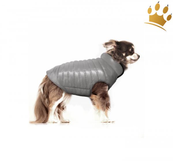 Hundemantel zum wenden Nordik - Fuchsia / Perle