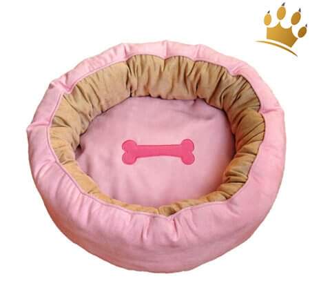 Hundebett Cuddle Pink