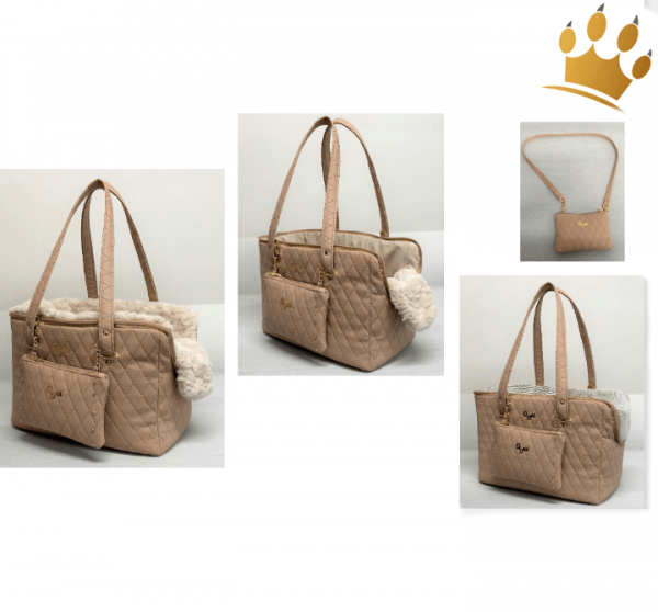 Hundetasche Aquino 4Season Rose/Creme