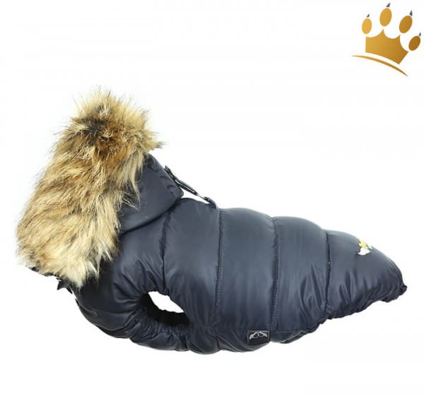 Puppyangel Hundemantel Down Hood Schwarz