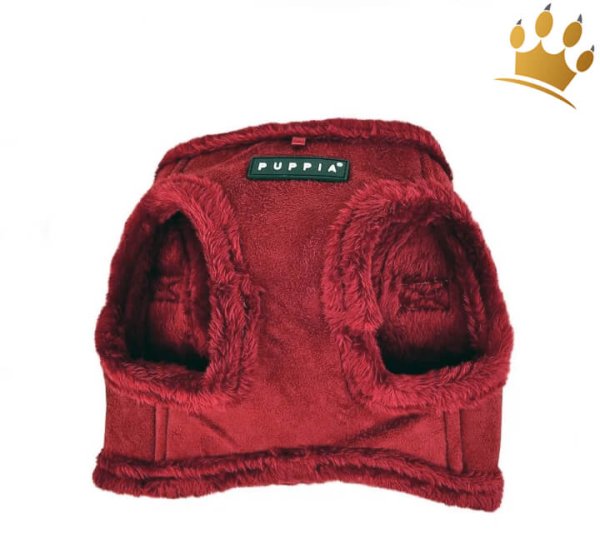 Puppia Step In Hundegeschirr Terry Weinrot unten